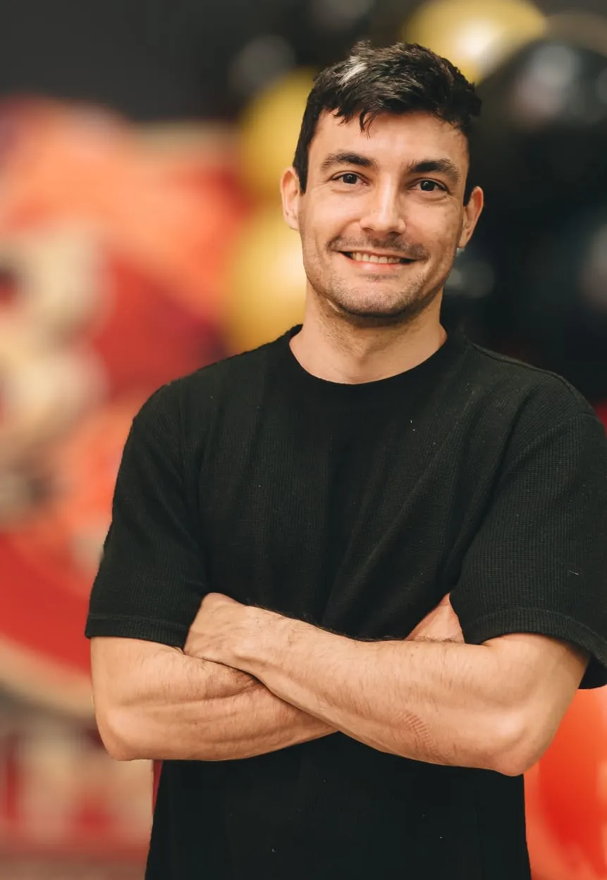 Foto de Iago Siqueira, fundador da brBit Aplicativos